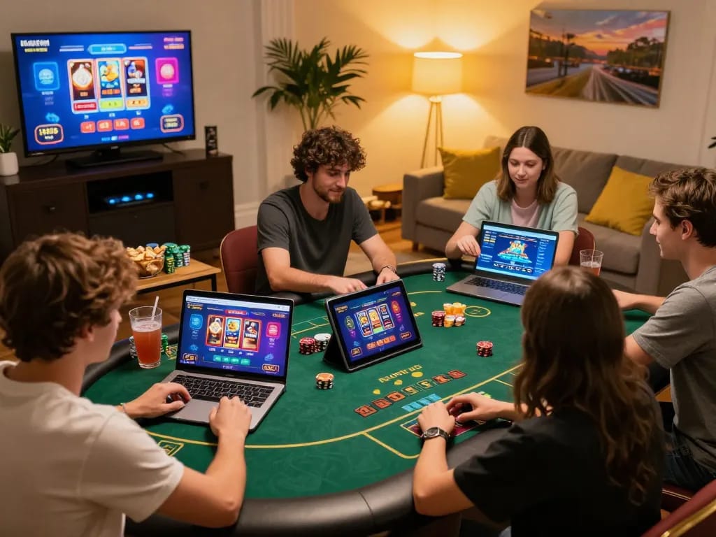 Experience strategic gameplay with sc88e in a vibrant online casino setting featuring engaged players.