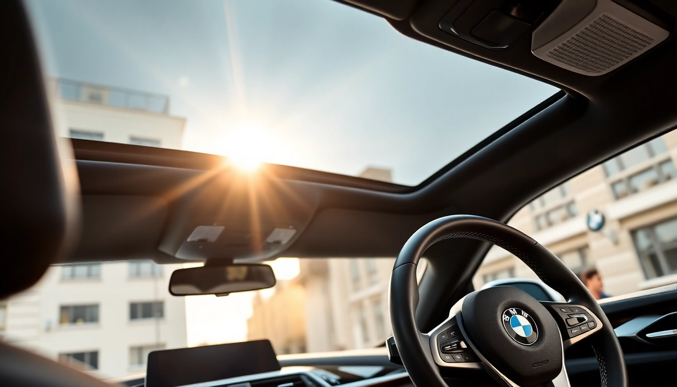 BMW Nachrüstung mit modernem Infotainment-System und hochwertigem Innenraum.