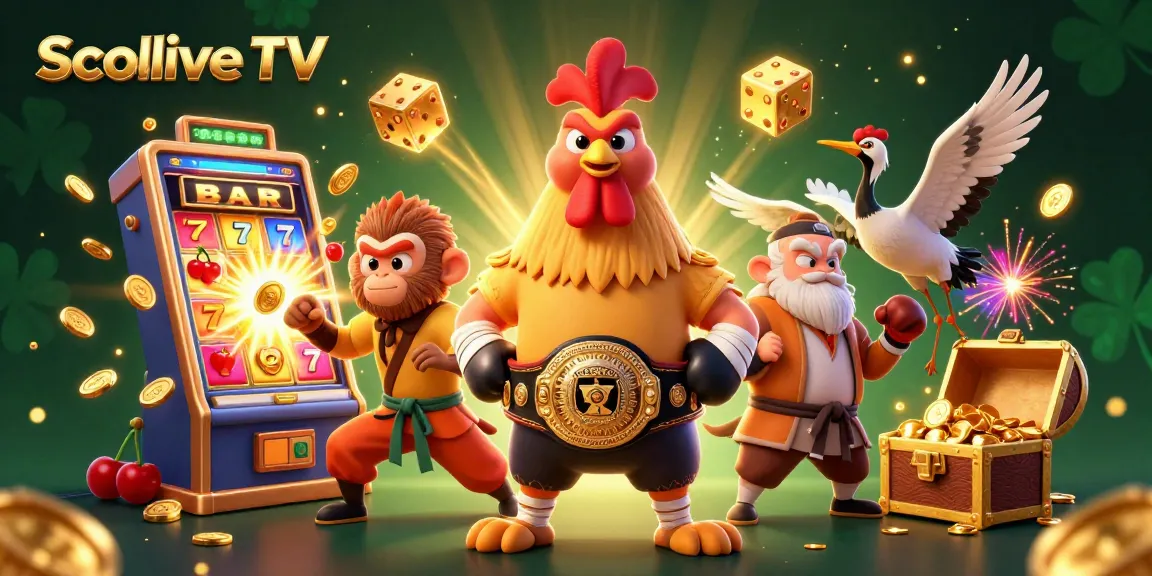Experience Socolive TV's exciting live-action casino moments with vibrant animations and engaging characters.