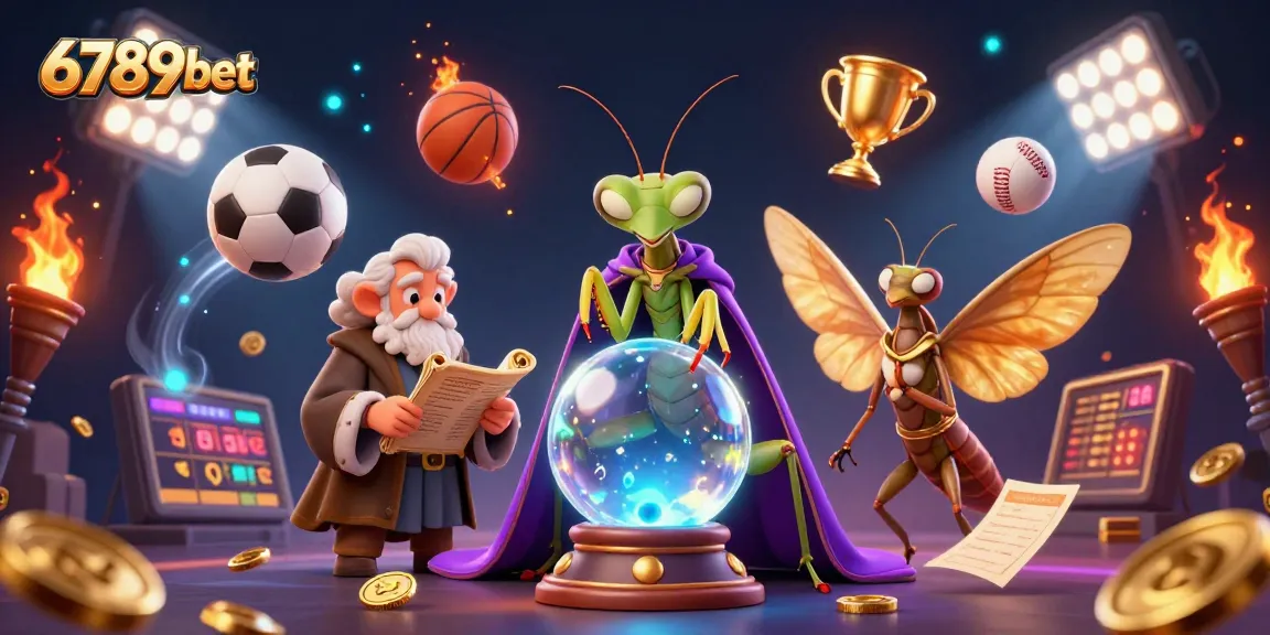 Explore thrilling bets at 6789bet with dynamic sports elements and enchanting characters.