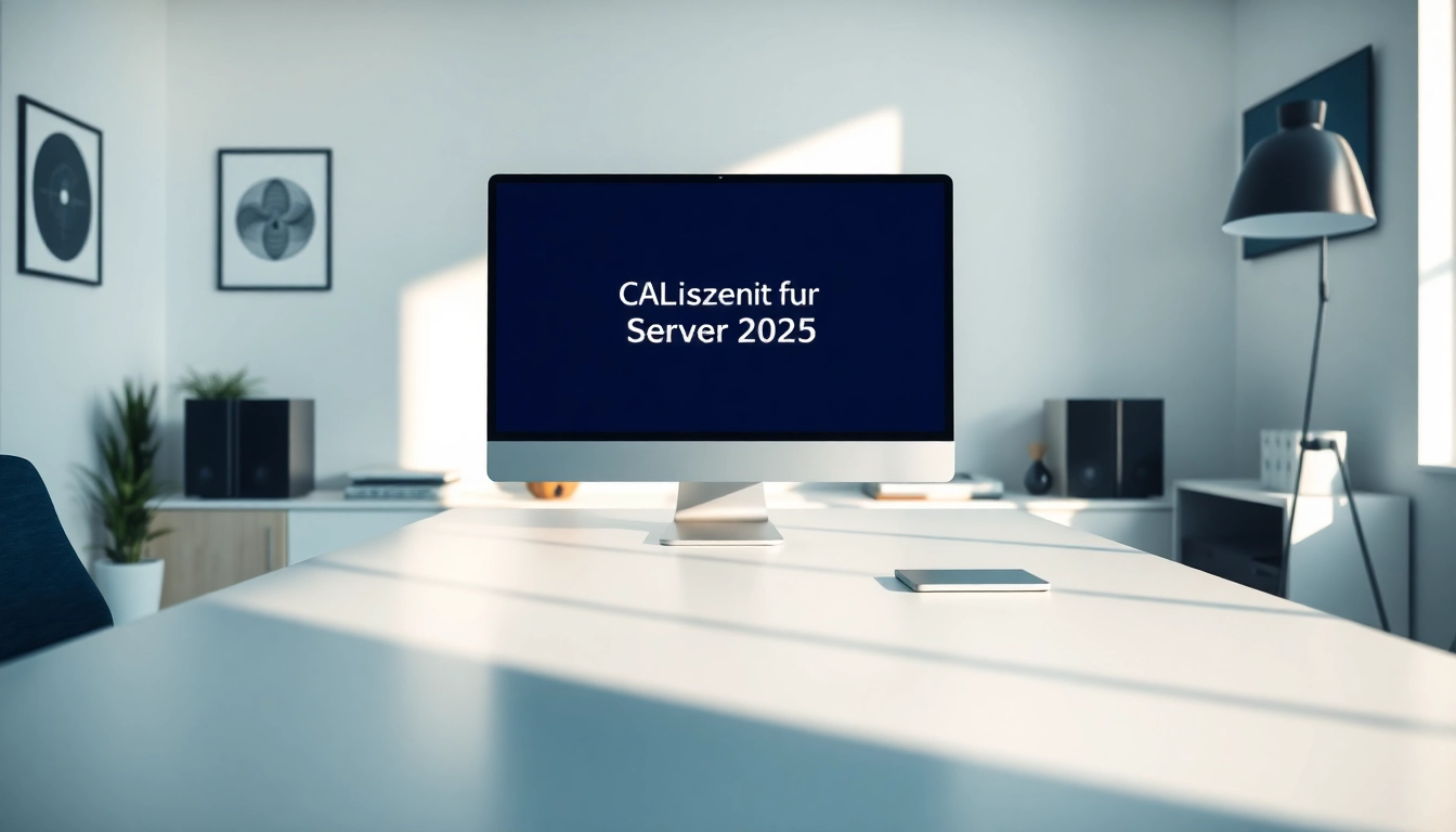 Erwerben Sie CAL Lizenz für Server 2025 Benutzer bequem von Ihrem modernen Arbeitsplatz.